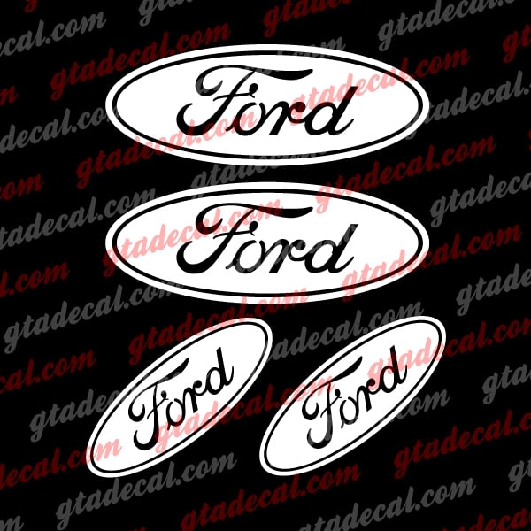 Ford Brake Caliper Decals - GTA Decal GTA Decal
