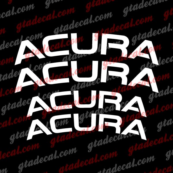 Acura Brake Caliper Decals Gta Decal Gta Decal