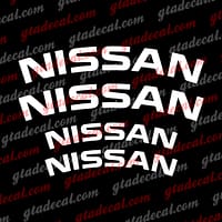 Nissan Brake Caliper Decals