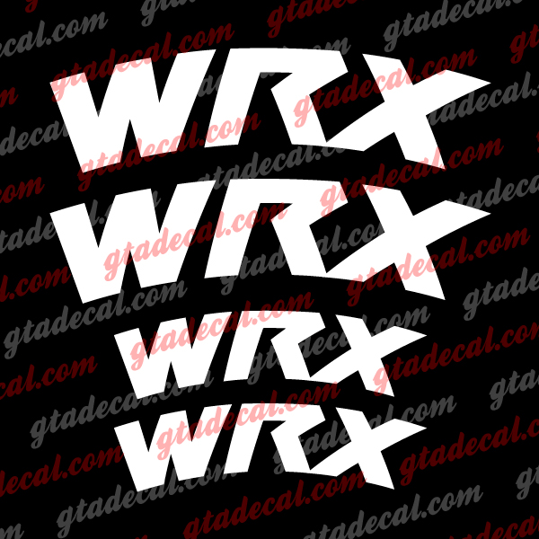 Subaru WRX Brake Caliper Decals GTA Decal GTA Decal